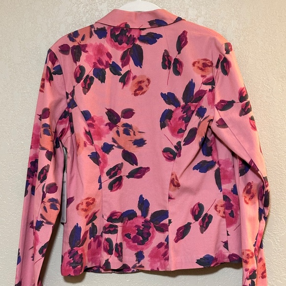 CAbi - Rose Garden Floral Blazer | Size 8 - Picture 4 of 4